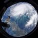Fotografía cedida por la NASA y tomada por el astronauta Christian Koch que muestra el huracán Dorian desde la Estación Espacial Internacional. Foto: Christian Koch/NASA/EFE.