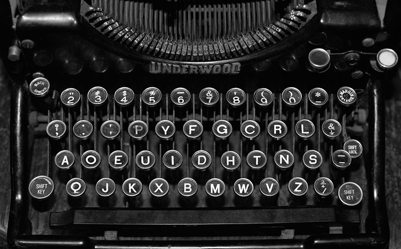 Teclado de máquina de escribir. Foto: innmentor.com