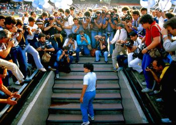 Escena del documental "Diego Maradona". Foto: HBO/AP.