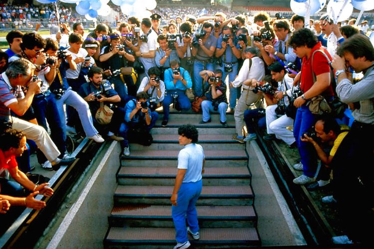 Escena del documental "Diego Maradona". Foto: HBO/AP.