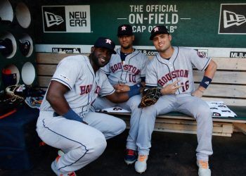 El trío cubano de los Astros de Houston puede ser decisivo en la postemporada. Foto: Tomada de LaVidaBaseball