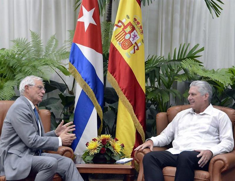 Díaz-Canel se reúne con Josep Borrell | OnCubaNews
