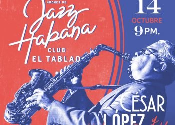Cesar Lopez y Habana Ensemble en espacio Habana Jazz