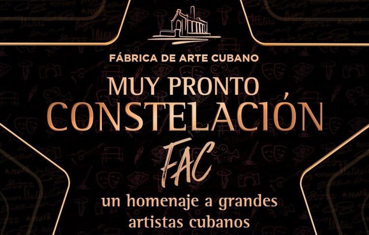 Constelación FAC, nuevo proyecto de la Fábrica de Arte Cubano