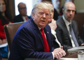 El presidente Donald Trump en la Casa Blanca en Washington el 21 de octubre del 2019. Foto: Pablo Martinez/AP