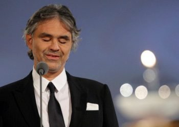El tenor italiano Andrea Bocelli. Foto: T13.