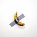 Imagen de "El Comediante", más conocida ahora  como "el plátano de Art Basel". Foto: EFE/EPA
