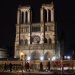 La catedral de Notre Dame en París, el martes 24 de diciembre de 2019. Foto: Thibault Camus / AP.