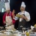 Clase práctica de cocina regional cubana durante el Taller Culinario Internacional Cuba Sabe 2020. Fotos: Otmaro Rodríguez.