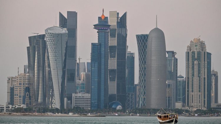 La ciudad de Doha, capital de Catar. Foto: AFP / Archivo.