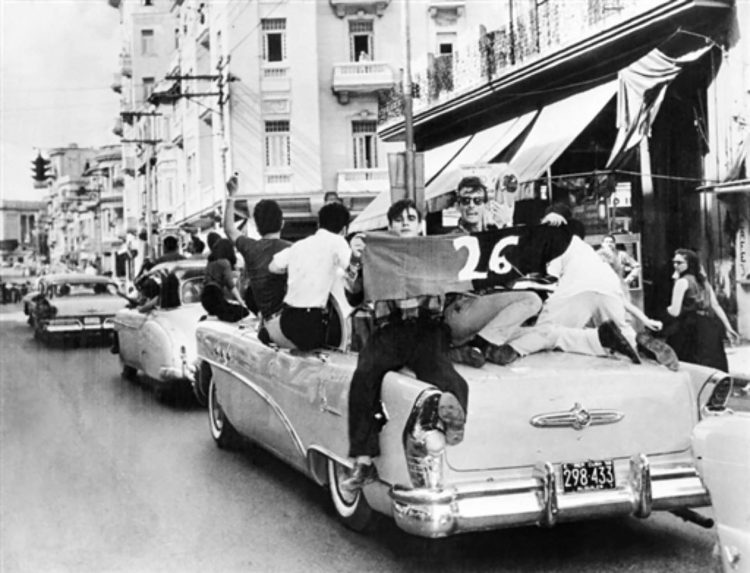 Primero de enero de 1959 en Infanta y San Lázaro.