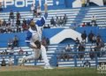 Segundo juego de la semifinal de la Serie Nacional 59 entre los equipos de Camagüey e Industriales en el estadio Latinoamericano de La Habana, el 3 de diciembre de 2019. Foto: Otmaro Rodríguez.