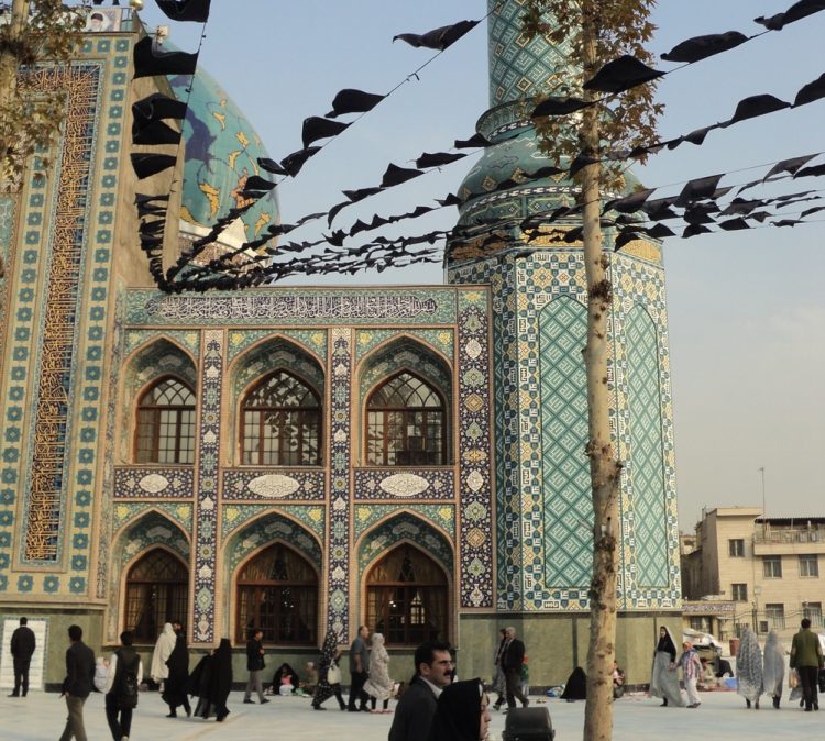 Mezquita en Teherán. Foto: Pxhere.