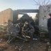 Restos del avión ucraniano que se estrelló poco después de despegar en las afueras de Teherán, Irán, el 8 de enero de 2019. Foto: Mohammed Nasiri/AP.