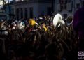 Desfile de artistas de Nueva Orleans y Cuba por la Habana Vieja como parte del 35 Festival Jazz Plaza, el 15 de enero de 2020. Foto: Otmaro Rodríguez.