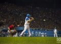 Primer juego de la semifinal de la Serie Nacional 59 entre los equipos de Camagüey e Industriales en el estadio Latinoamericano de La Habana, el 3 de diciembre de 2019. Foto: Otmaro Rodríguez.