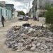 Escombros en una zona reconstruida del municipio de 10 de Octubre, a un año del paso por La Habana del tornado de enero de 2019. Foto: Otmaro Rodríguez.