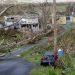 La foto del 26 de septiembre de 2017 muestra la devastación tras el paso del huracán María en Yabucoa, Puerto Rico. Foto: AP/Gerald Herbert