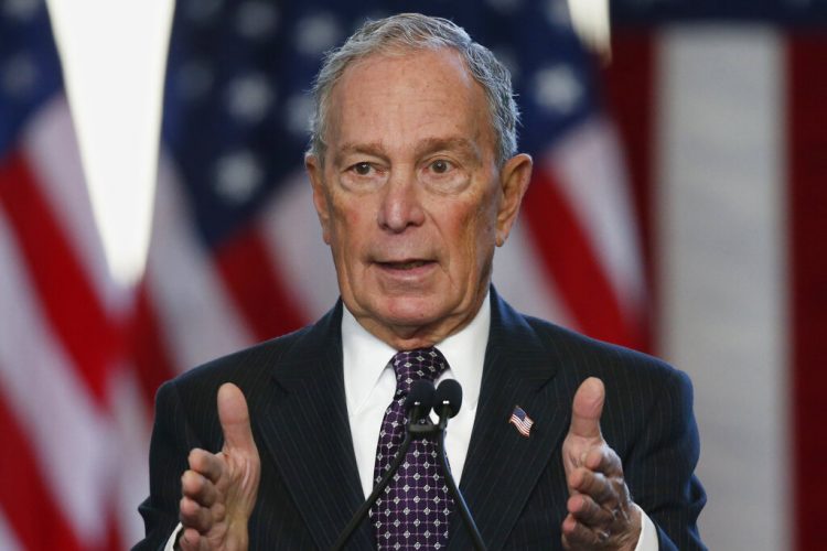 Michael Bloomberg Foto: Sue Ogrocki / AP.