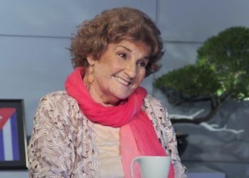 La actriz Nilda Collado (1940-2020). Foto: Tomada del programa "Con Dos Que Se Quieran".
