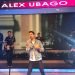 El cantante español Alex Ubago durante una presentación en México. Foto: @AlexUbagoficial/Twitter.