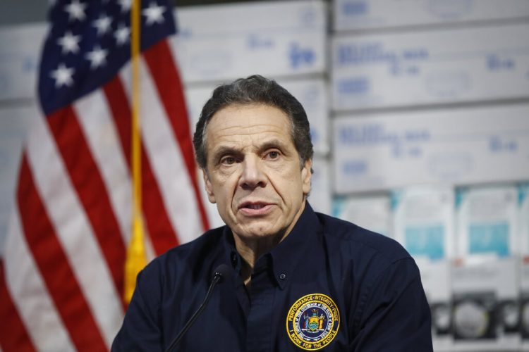 El gobernador de Nueva York, Andrew Cuomo. Foto: John Minchillo/AP.