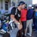 El golfista vasco Jon Rahm se marcha del torneo The Players tras el anuncio de su cancelación debido al coronavirus, en Ponte Vedra Beach, Florida (Estados Unidos), este viernes. EFE/ERIK S. LESSER