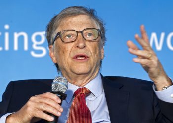 Fotografía de archivo de Bill Gates, durante una conferencia en Washington en 2018. Foto: Jose Luis Magana / AP / Archivo.