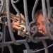 El trompetista Raffaele Kohler, toca desde su balcón en Milán, Italia. Foto: corriere.it