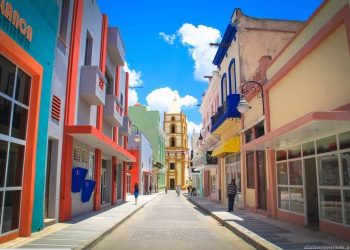 Calle Estrada Palma, en la ciudad de Camagüey. Foto: Pinterest.