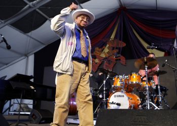 El pianista de jazz Ellis Marsalis, en Nueva Orleáns, 2013.  Foto: AP Photo/Gerald Herbert, File.