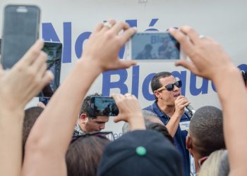 El grupo Buena Fe en concierto, durante las Romerías de 2018. Foto: Kaloian Santos.