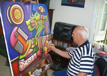 El maestro Alfredo Sosabravo (1930). Foto: Wikimedia.