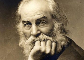 El poeta Walt Whitman (1819-1892).
