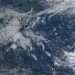 Imagen de satélite de la tormenta tropical Bertha. Foto: @cnp_insmet_cuba.
