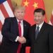 Encuentro entre Trump y Xi Jinping en septiembre de 2017 Foto: NICOLAS ASFOURI/AFP, vía:  La vanguardia.