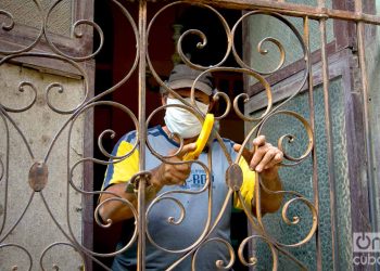 El gobierno de La Habana decretó toque de queda desde las 7:00 p.m. hasta las 5:00 a.m. Foto: Otmaro Rodríguez.