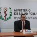 El ministro de Salud Pública de Cuba, Dr. José Ángel Portal, durante su intervención virtual en la 73a Asamblea Mundial de la Salud, el 18 de mayo de 2020. Foto: @MINSAPCuba / Twitter.