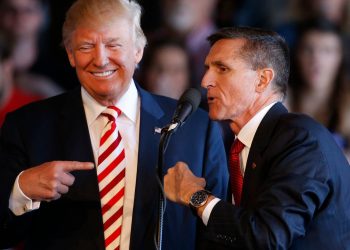 Donald Trump y Michael Flynn. Foto: USA Today.
