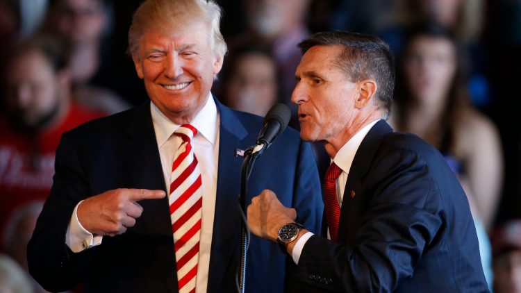 Donald Trump y Michael Flynn. Foto: USA Today.