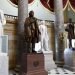 Una estatua de Jefferson Davis, segunda de izquierda a derecha, presidente de los estados confederados de 1861 a 1865, en el Capitolio de Washington. Foto:  Susan Walsh/AP.