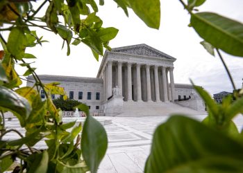 La Corte Suprema de Estados Unidos hoy lunes 15 de junio de 2020. Foto: J. Scott Applewhite/AP.