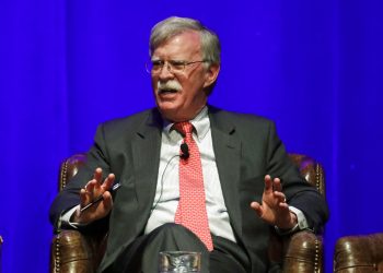 Foto tomada el 19 de febrero del 2020 del ex asesor de seguridad nacional John Bolton en un evento en Nashville. Foto: AP/Mark Humphrey.