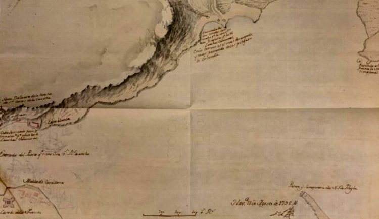 El Archivo General de Indias halla un mapa inédito de la Bahía de La Habana. Foto: notimerica.com