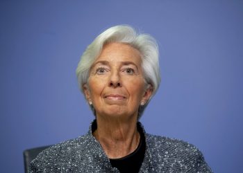 La presidenta del Banco Central Europeo Christine Lagarde en una conferencia de prensa el 12 de marzo de 2020. Foto: Michael Probst, vía AP