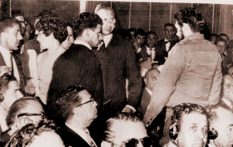 Che Guevara en Punta del Este, 1961.