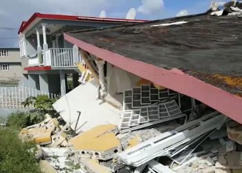 El terremoto de 5.9 grados que sacudió a a Puerto Rico en enero de 2020. Foto: Noticias NY1.