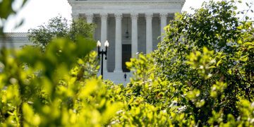 La Corte Suprema en Washington, 8 de julio de 2020. Foto: AP/Andrew Harnik.