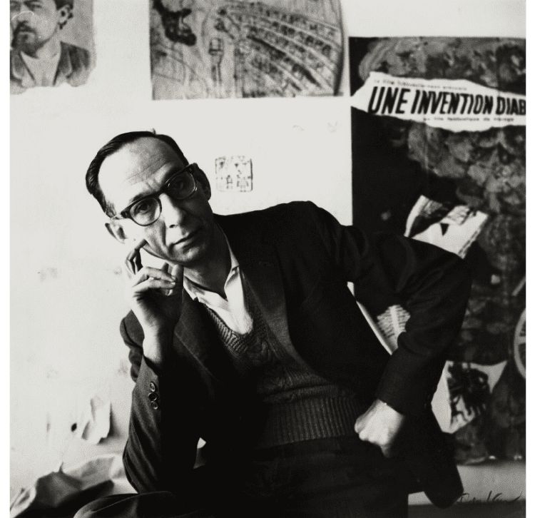 Virgilio Piñera en 1964. Foto: Ida Kar, National Portrait Gallery, London