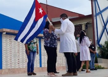 Cuba ha enviado brigadas de sanitarios a nueve países de África para ayudar a combatir la emergencia sanitaria impuesta por la pandemia del nuevo coronavirus SARS-CoV-2. Foto: Minrex